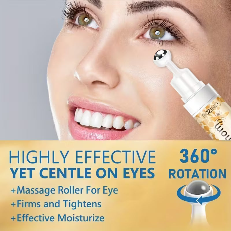 Bee Venom Eye Cream – Firms, Brightens & Moisturises with 360° Roller