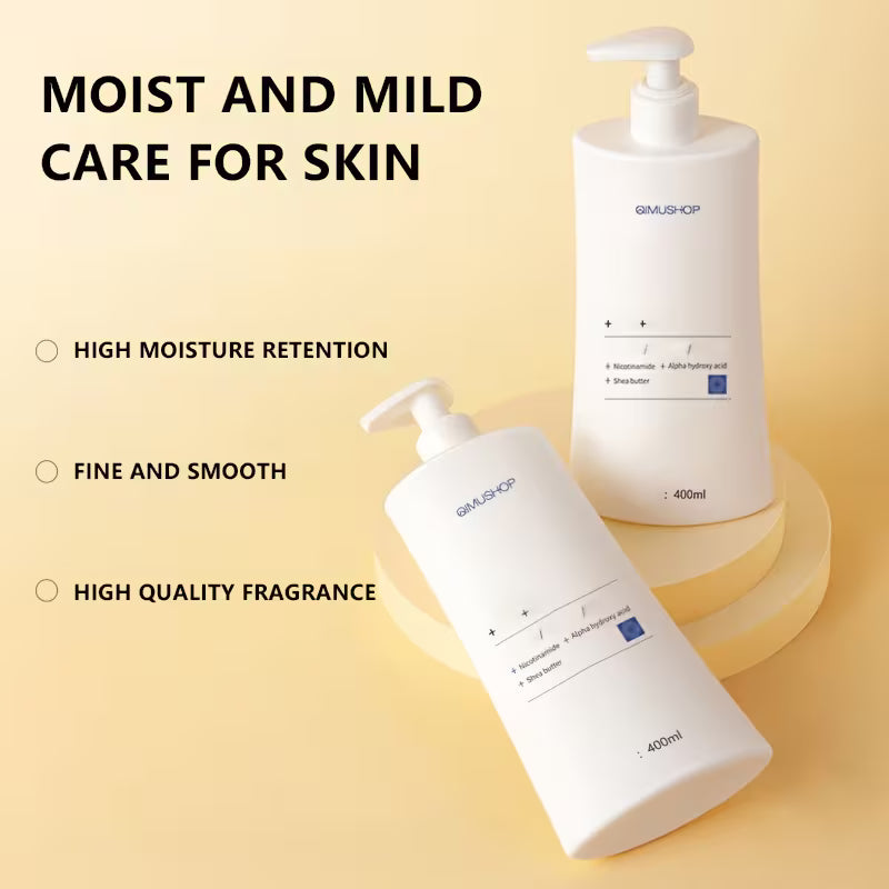 Nicotinamide + AHA + Shea Butter Body Lotion – Even Tone & Deep Nourishment