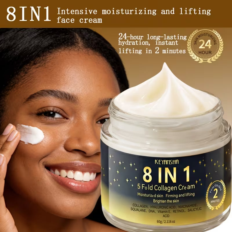 8-in-1 Collagen Face Cream – Lifting & Firming Moisturiser