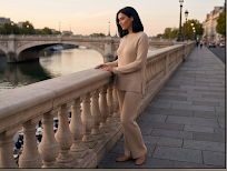 Knitted lounge outfit set