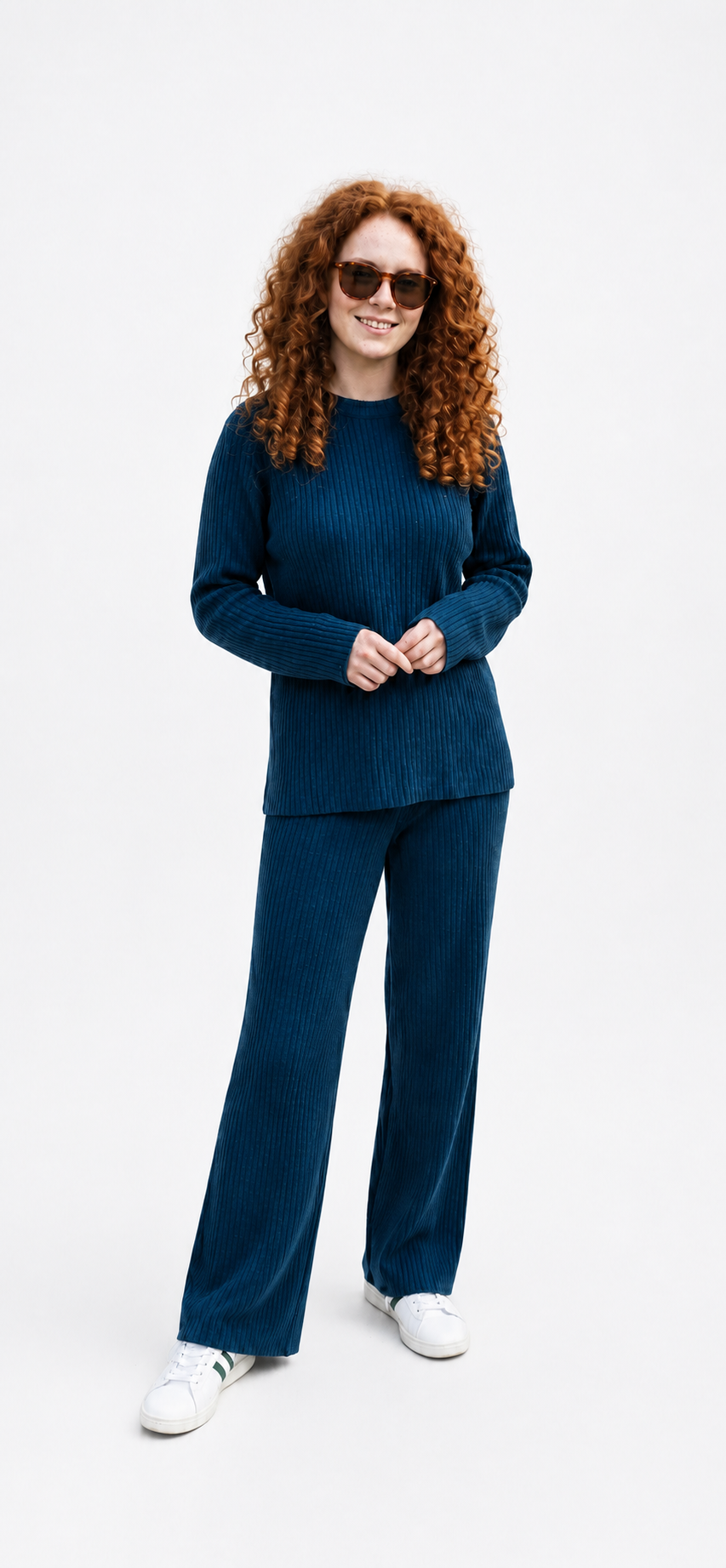 Knitted lounge outfit set