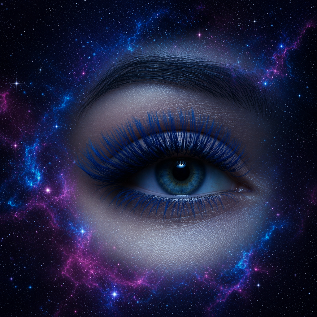 Curl Fix Coloured Mascara – Blue (N3)
