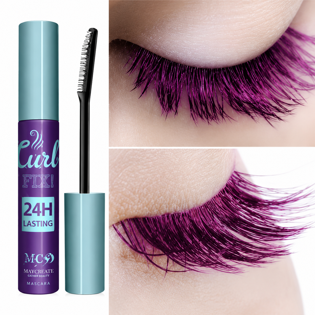 Curl Fix Coloured Mascara – Pink Magenta (N10)