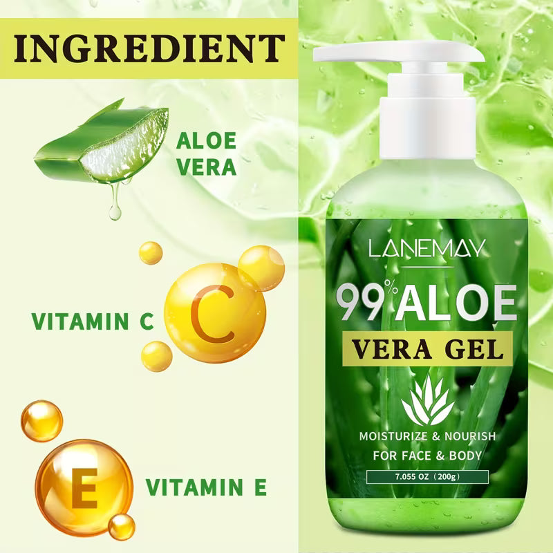 99% Aloe Vera Gel – Moisturise & Nourish for Face & Body