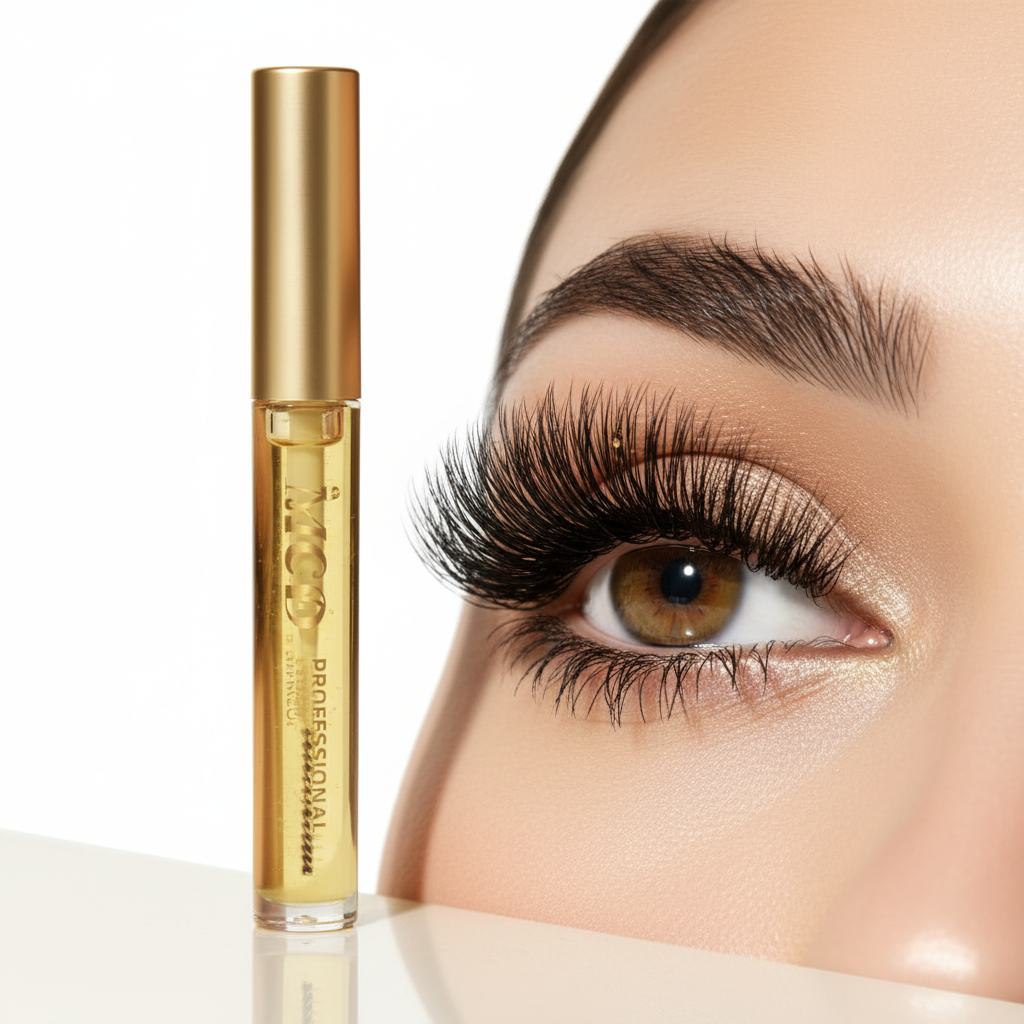 MCD Eyelash Nourishing Serum single bottle hero shot