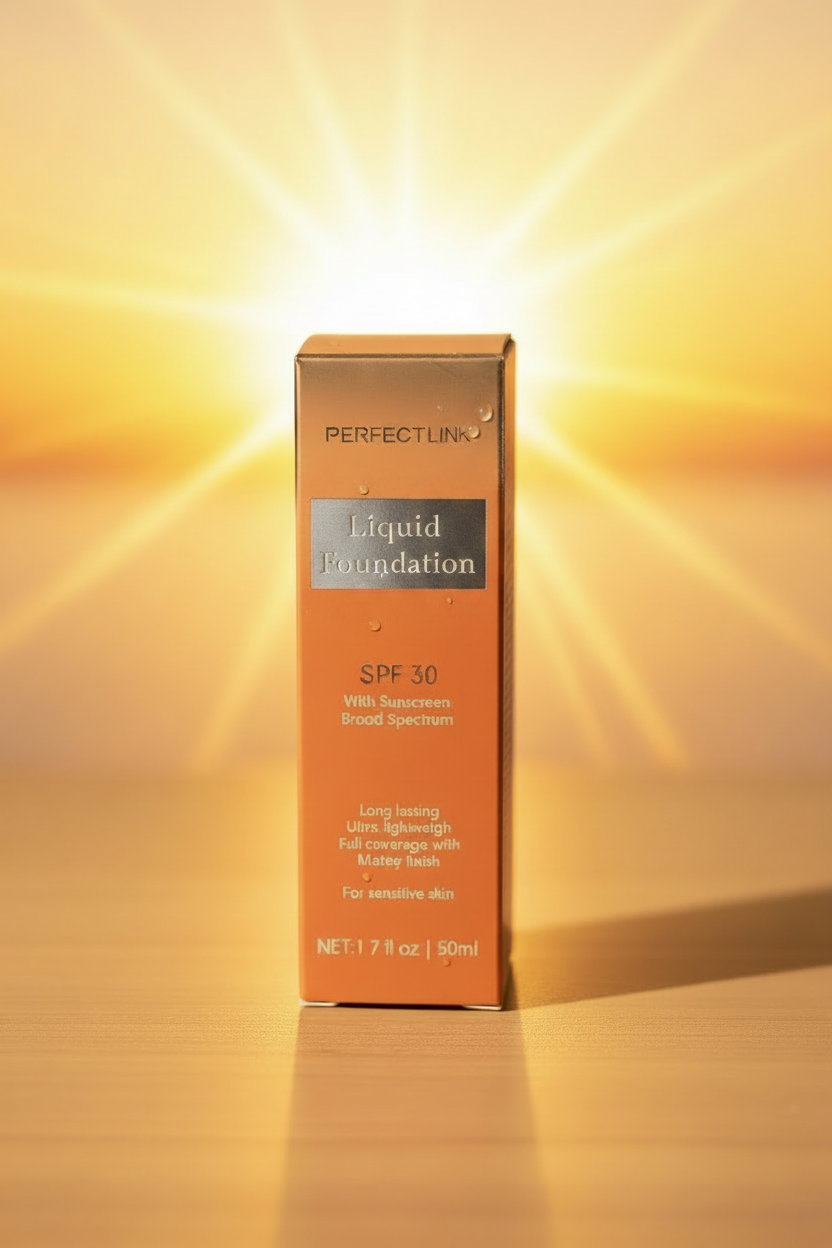 PerfectLink Liquid Foundation SPF 30 – Sunrise background