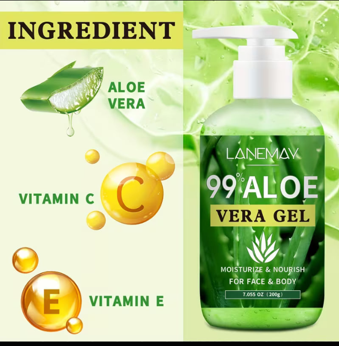 99% Aloe Vera Gel – Moisturise & Nourish for Face & Body