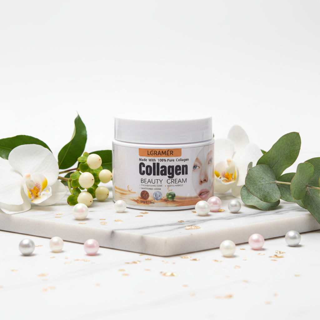 LGRAMER Collagen Beauty Cream studio hero shot