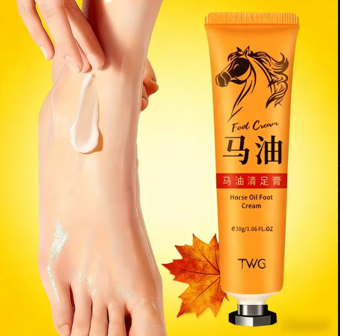 TWG Horse Oil Foot Cream – Deep Nourishment & Soft, Smooth Feet