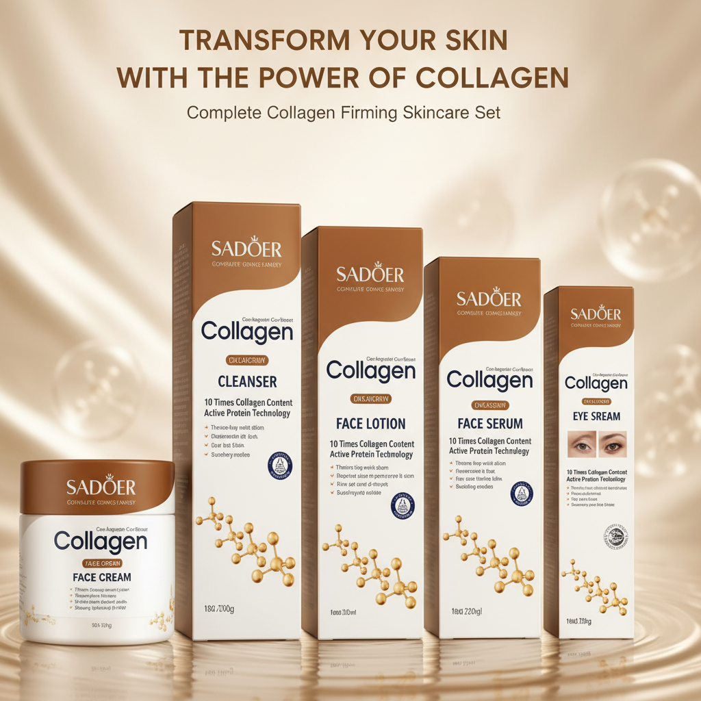 SADOER Collagen Firming Series - Transform Your Skin product lineup