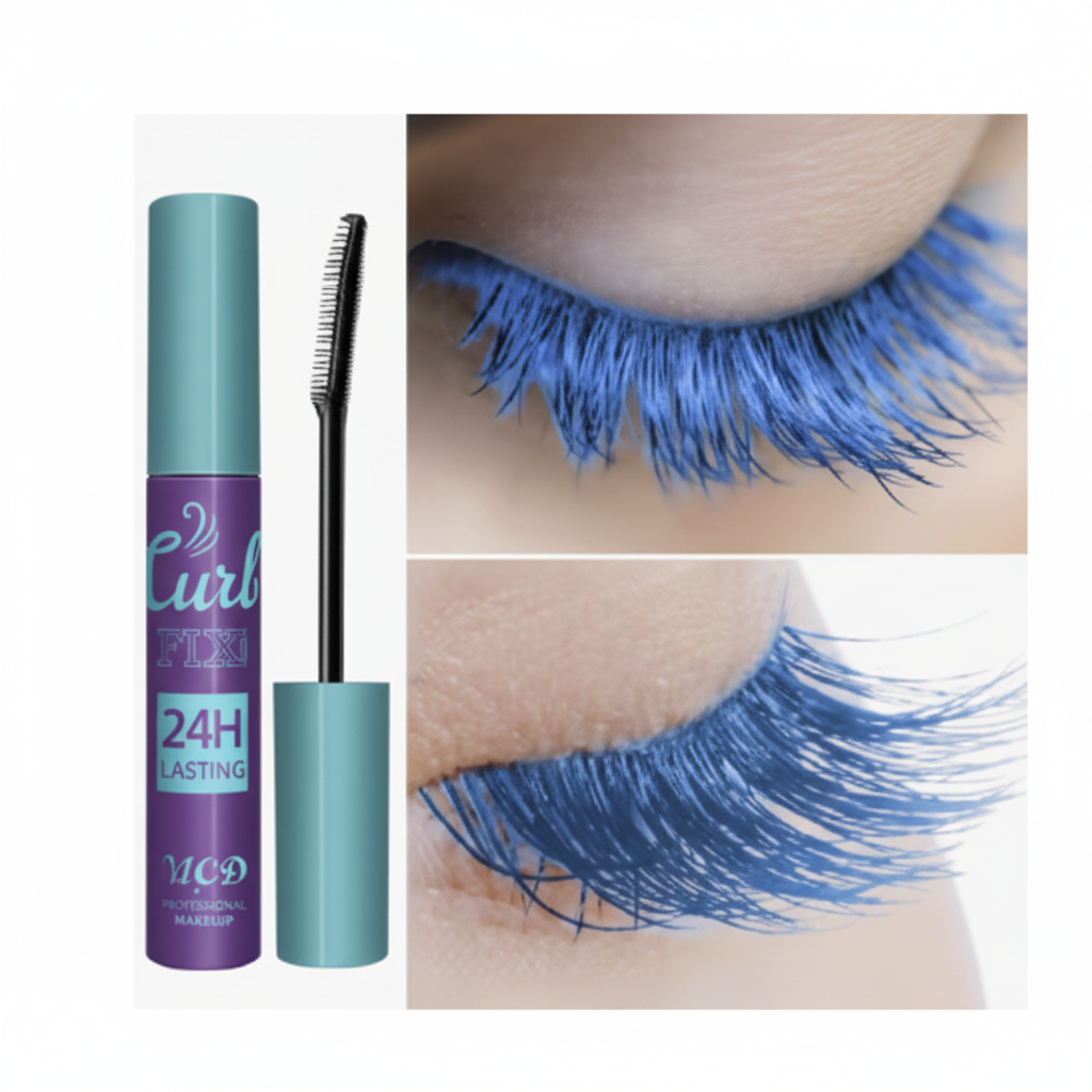 MCD Curl Fix Steel Blue Mascara N8 studio hero shot